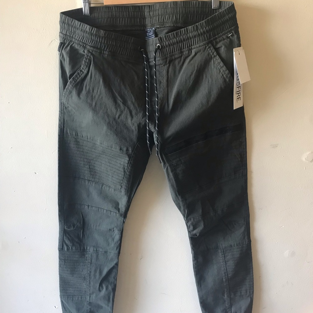 Ring Of Fire Mens ‘s Moto Joggers